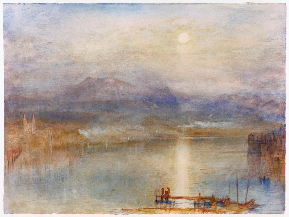 La luce sul lago dei quattro Cantoni, 1841 - Manchester, Whitworth Art Gallery